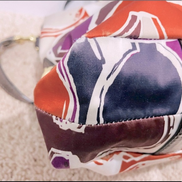 Coach Ashley Signature C Print Satchel - Picture 8 of 11